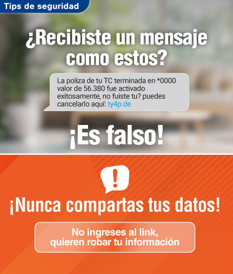 carrusel mensaje falso