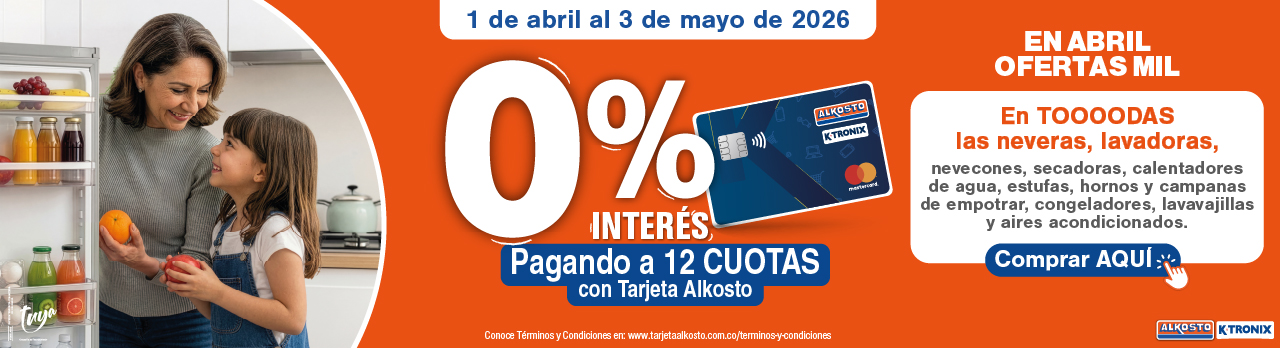 Banner 0% Interés Electrodomésticos TCA