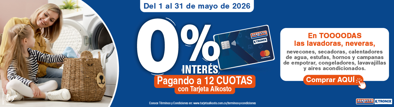 Banner 0% Grandes Electrodomésticos TCA