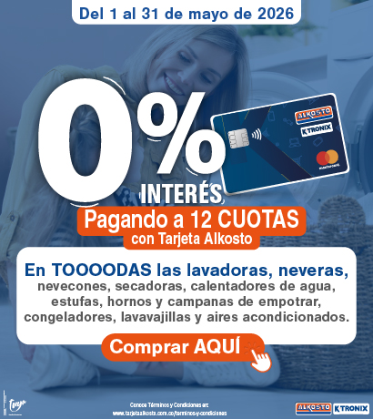 Banner 0% Grandes Electrodomésticos TCA