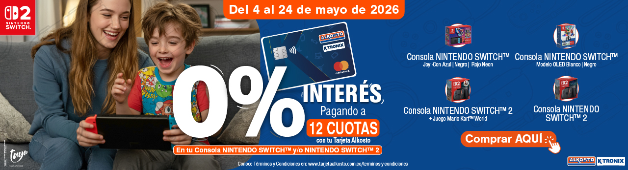 Banner 0% Interés Nintendo TCA