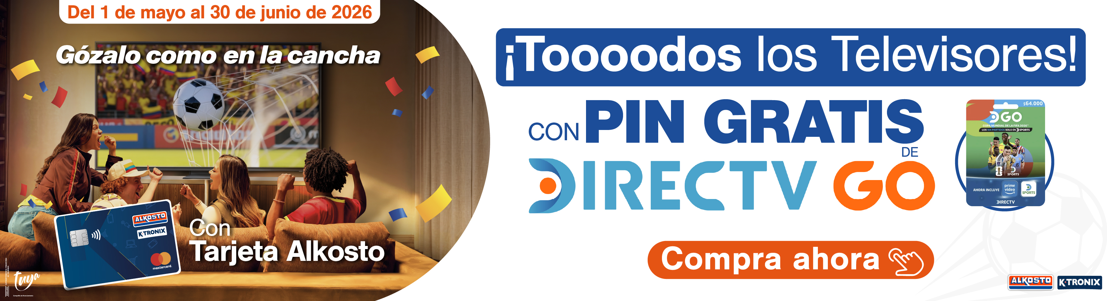 banner directv mundial