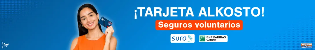 Banner Seguros Volunatarios Tarjeta Alkosto